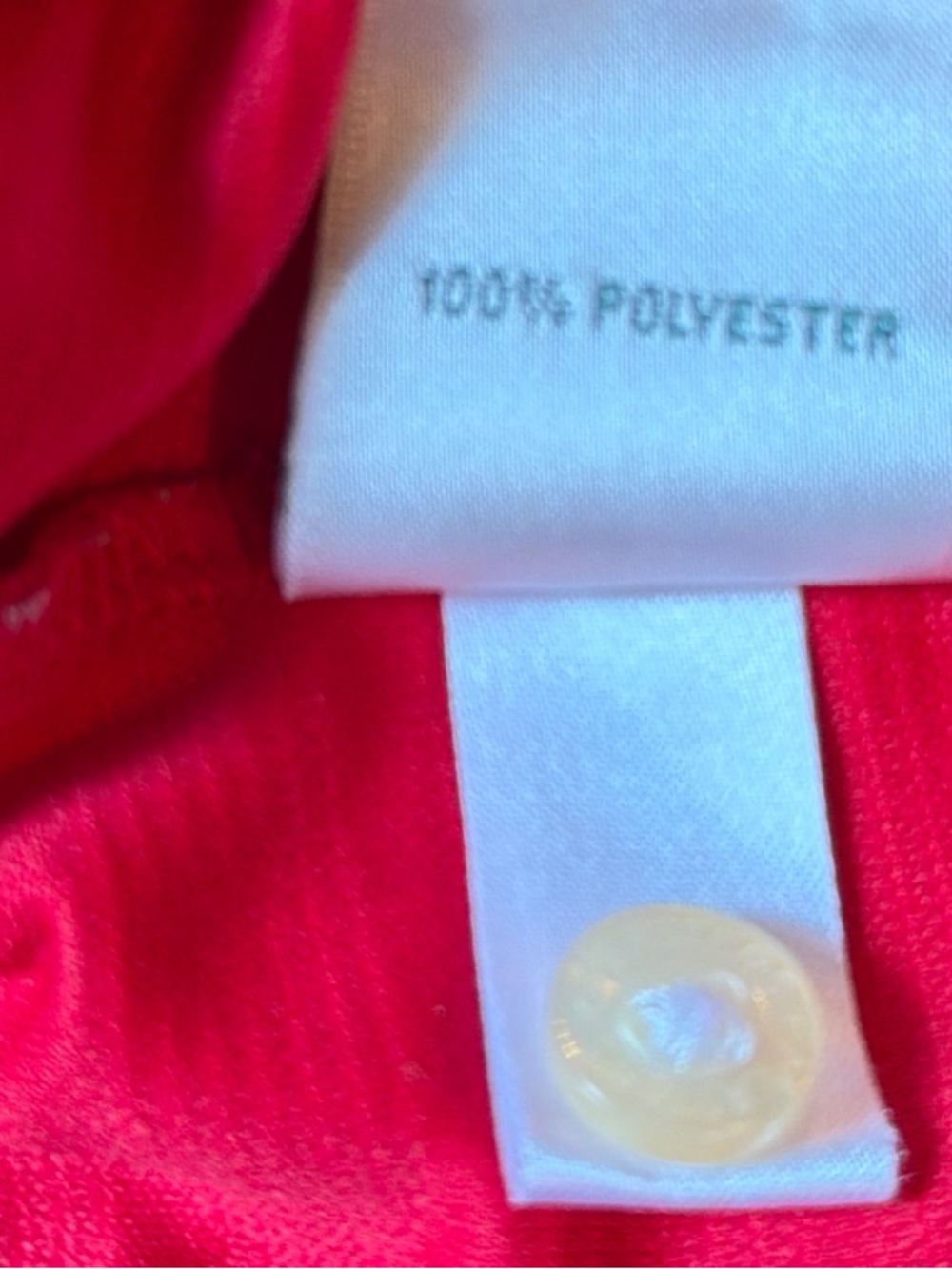 Masters Red Short-Sleeve Polo with Yellow Embroidered Logo - Picture 8 of 8